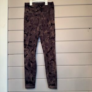 JoyLab Brown Brown & Black Tie-Dye High Waisted Leggings